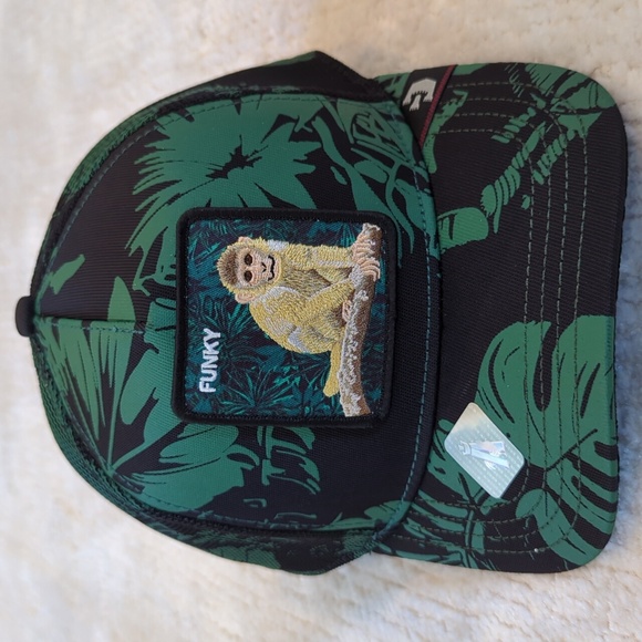 Goorin Bros Funky Monkey Animal Farm Snapback Trucker Hat - Picture 1 of 6